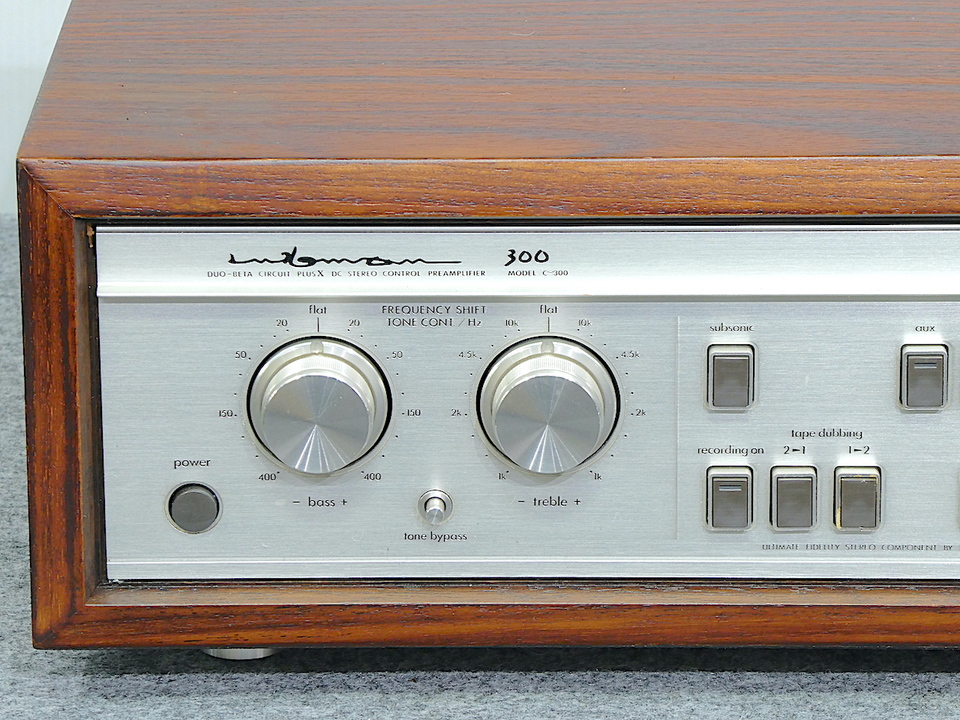 C-300 LUXMAN - 中古オーディオ 高価買取・販売 ハイファイ堂