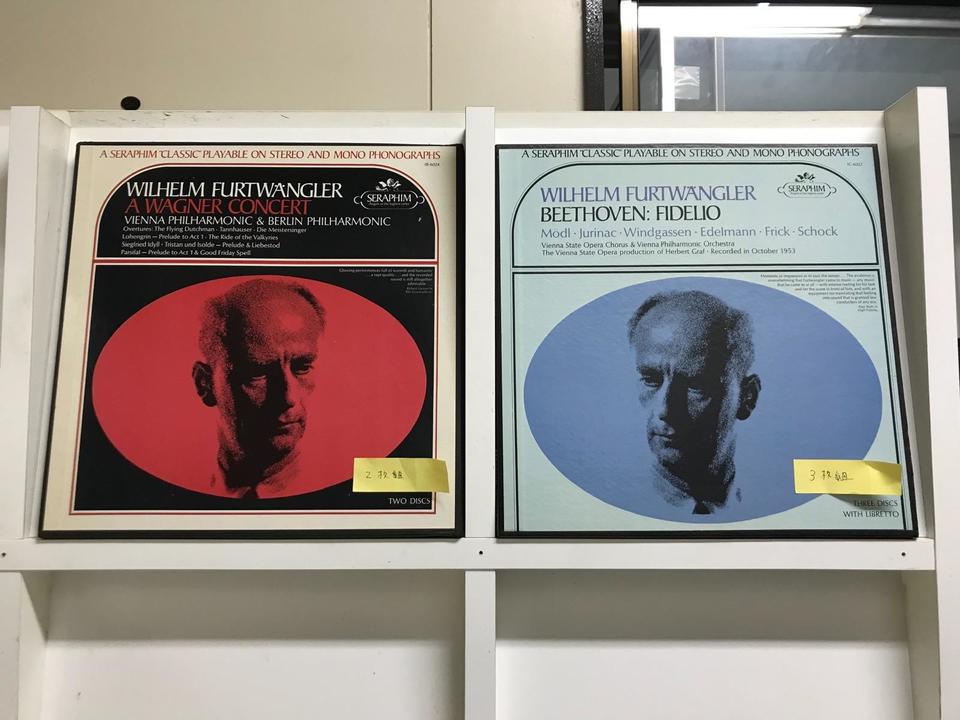 ヴィルヘルム・フルトヴェングラー(SERAPHIM/アメリカ盤)5枚セット
