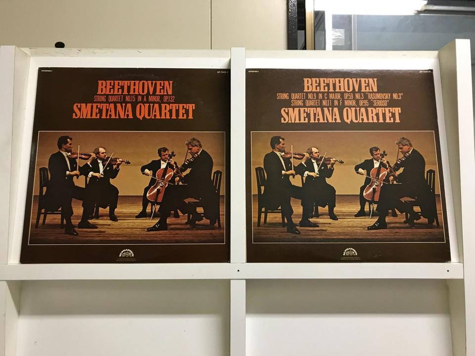 スメタナ弦楽四重奏団(ベートーヴェン：弦楽四重奏曲)5枚セット