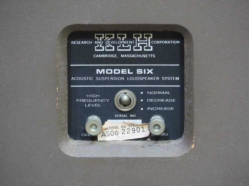 MODEL 6 KLH - 中古オーディオ 高価買取・販売 ハイファイ堂