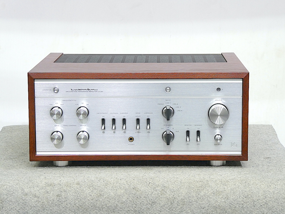 ジャンク LUXMAN ラックスマン LX-380 真空管アンプ 23年製 樂淘letao
