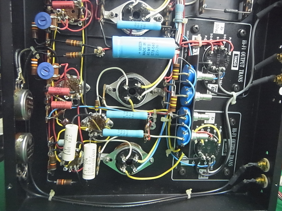 801A/VT62プッシュプルパワーアンプ オーディオ専科 - 中古オーディオ