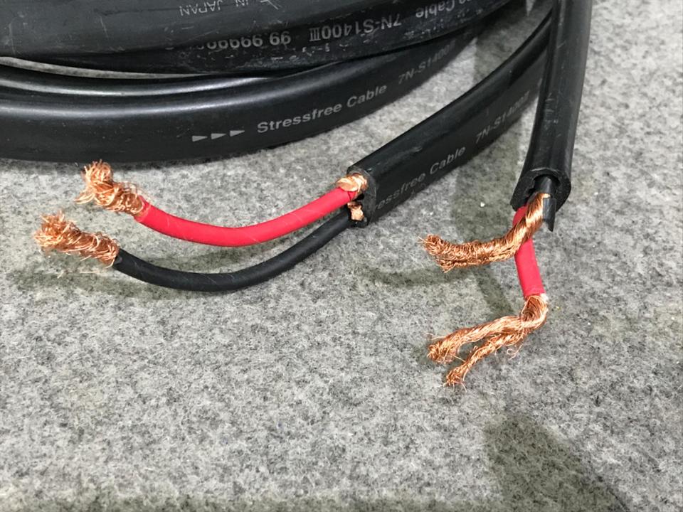 新着商品 ACROLINK アクロリンク 7N-S1400III スピーカーケーブル 7N高