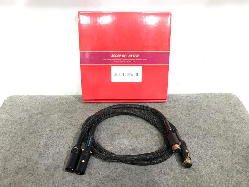 XLR-1.0PA2/1.0m ACOUSTIC REVIVE - 中古オーディオ 高価買取・販売