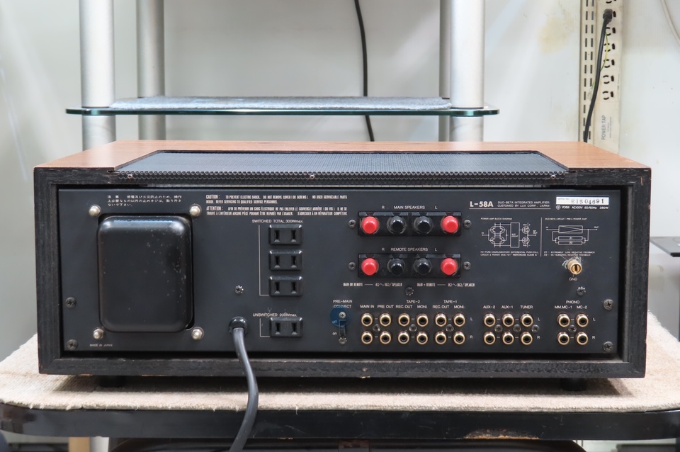 L-58A LUXMAN - 中古オーディオ 高価買取・販売 ハイファイ堂