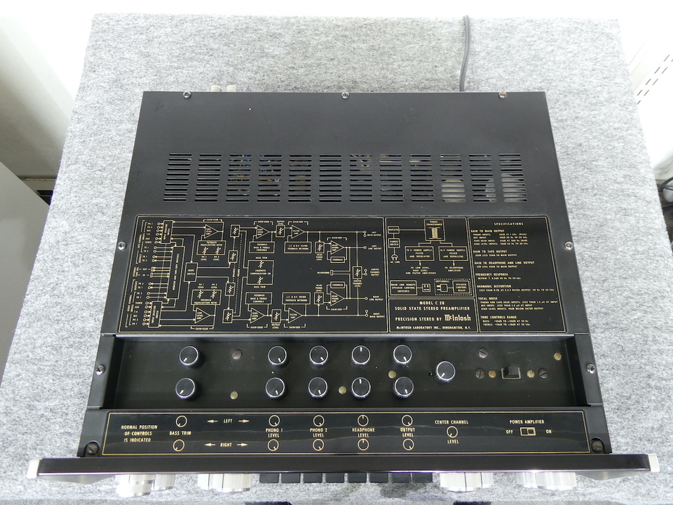 C28 McIntosh - 中古オーディオ 高価買取・販売 ハイファイ堂