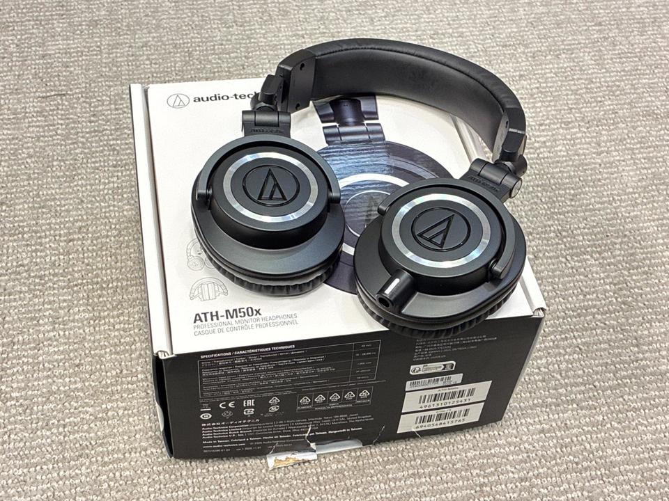 ATH-M50X audio-technica - 中古オーディオ 高価買取・販売 ハイファイ堂