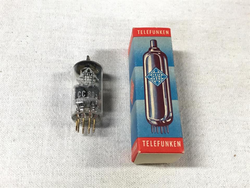 TELEFUNKEN 真空管 ECC803S1点 ECC83 3点 現状品 ECC803S TELEFUNKEN - 中古オーディオ 高価買取・販売 ハイファイ堂