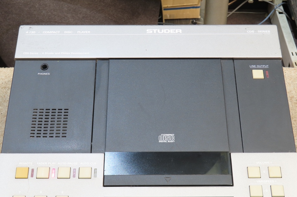 A730 STUDER スチューダー 高価買取・販売 中古オーディオ 木枠付き STUDER 　A730 ジャンク品