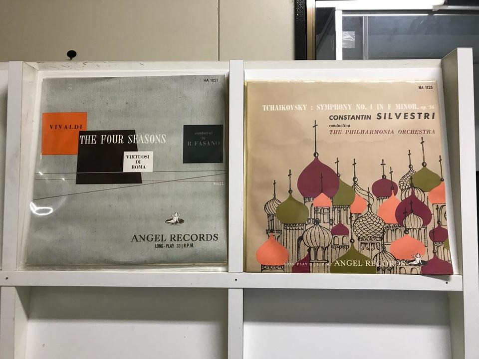 ANGEL RECORDS(東京芝浦電気/HA/金文字/MONO)5枚セット - 中古