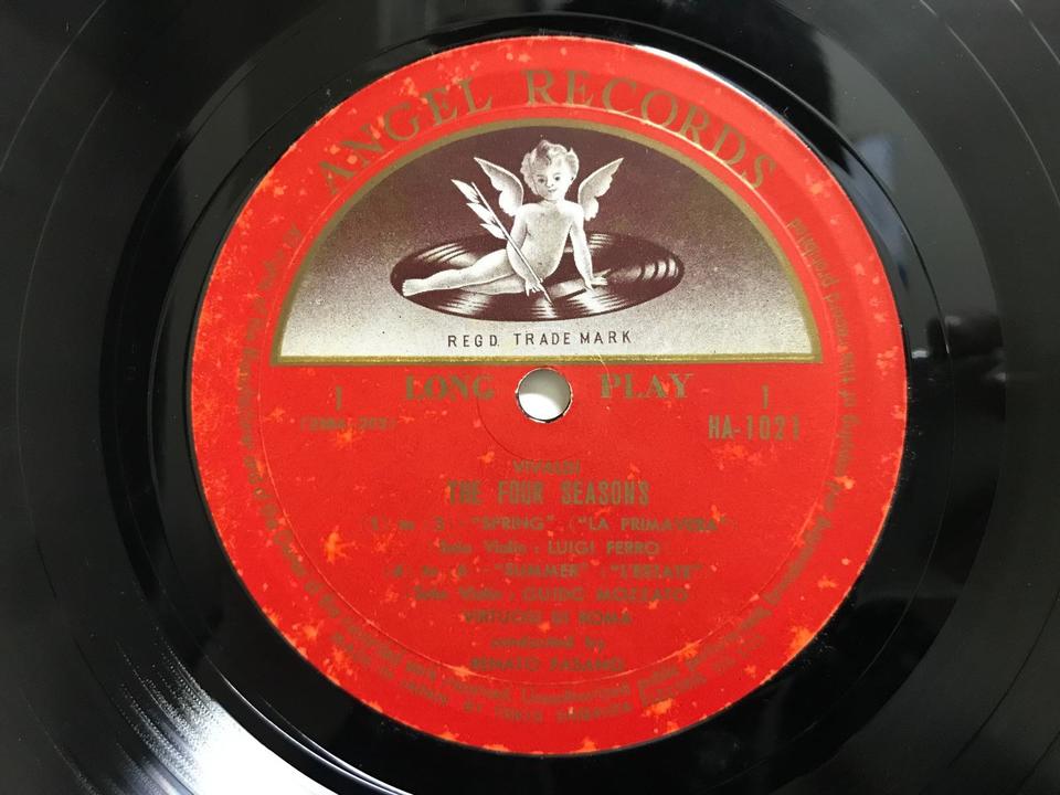 ANGEL RECORDS(東京芝浦電気/HA/金文字/MONO)5枚セット - 中古