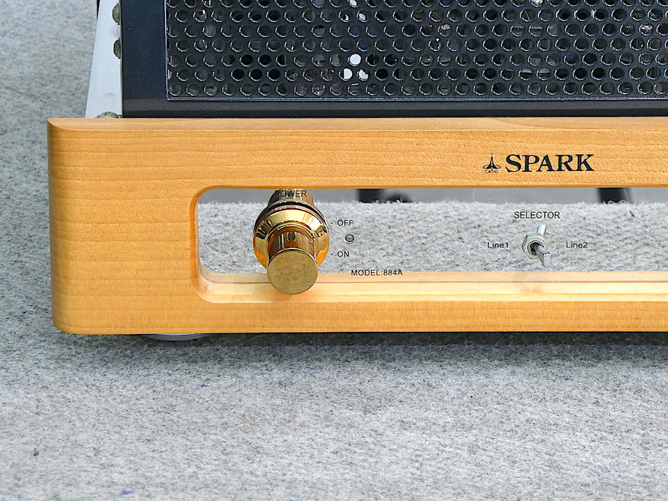 再値下げ  SPARK・884A・真空管メインアンプ No.1 Yahoo!オークション - 美品 SPARK 884A 真空管プリメインアンプ スパ