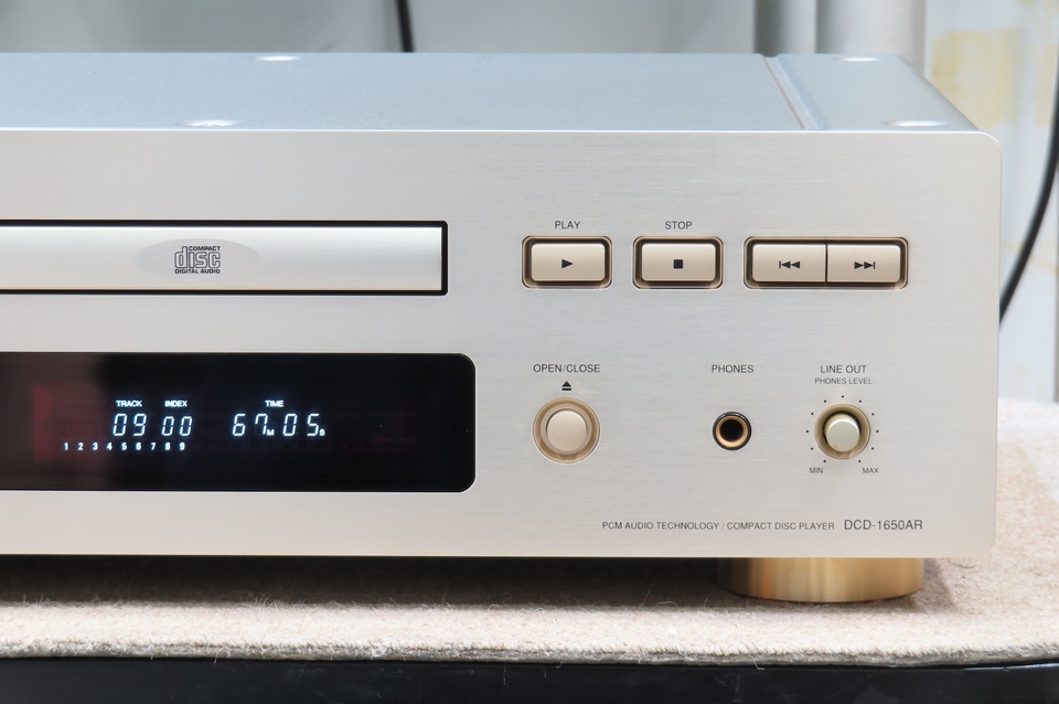 0809-075 デノン DCD-1650AR DCD-1650AR DENON - 中古オーディオ 高価 