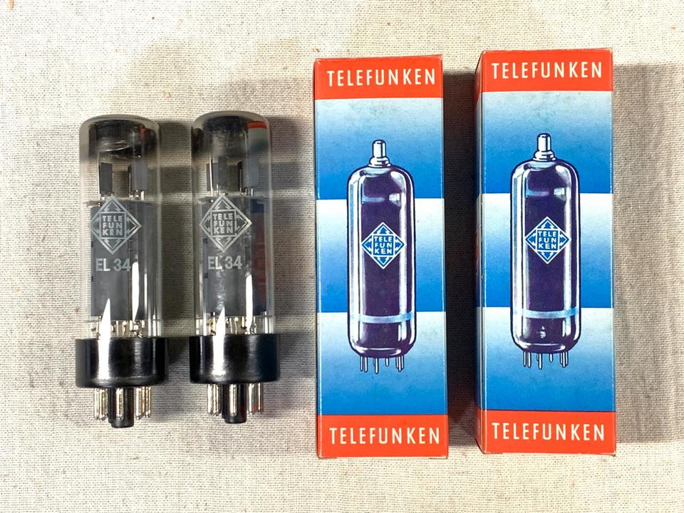 【希少・1978年製】TELEFUNKEN EL34 真空管 1本 動作確認済み EL34 TELEFUNKEN - 中古オーディオ 高価買取・販売 ハイファイ堂