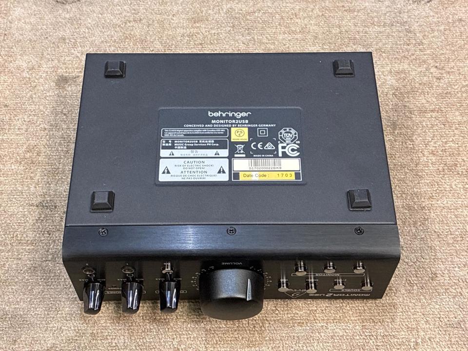 MONITOR 2 USB BEHRINGER - 中古オーディオ 高価買取・販売 ハイファイ堂