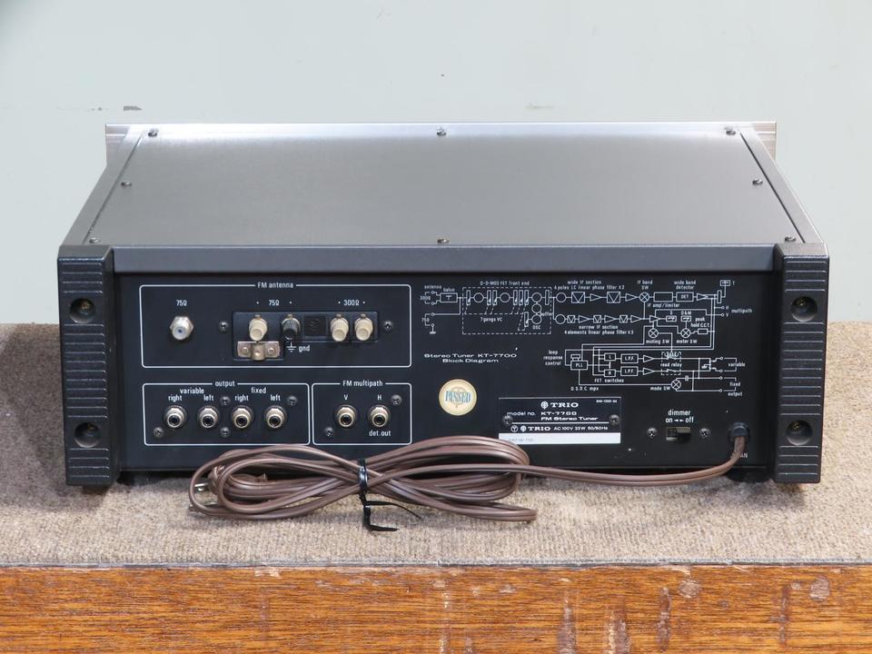 トリオ TRIO FM ステレオチューナー KT-7700【動作品・取説付き