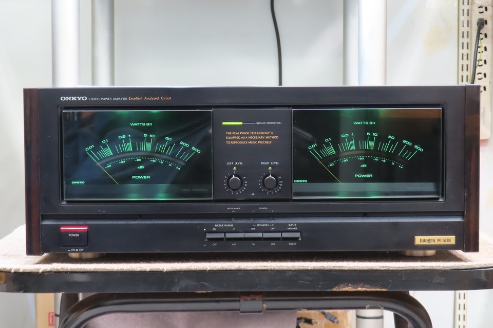 Integra M-508 ONKYO - 中古オーディオ 高価買取・販売 ハイファイ堂