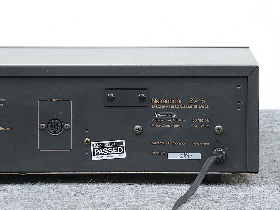 ZX-5 NAKAMICHI - 中古オーディオ 高価買取・販売 ハイファイ堂