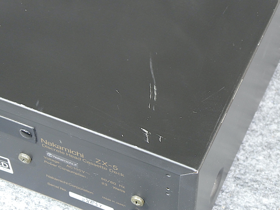 ZX-5 NAKAMICHI - 中古オーディオ 高価買取・販売 ハイファイ堂