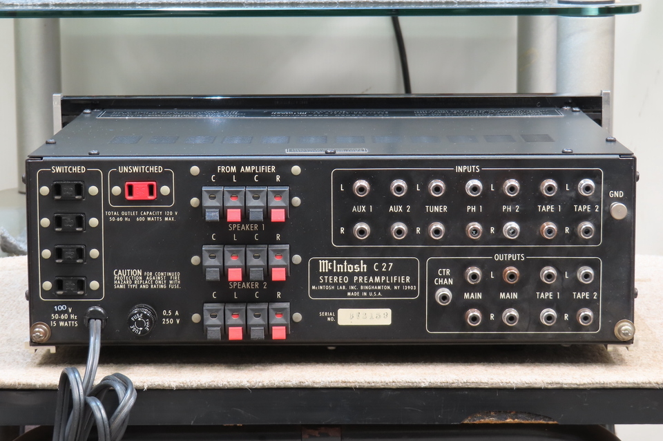 C27 McIntosh - 中古オーディオ 高価買取・販売 ハイファイ堂