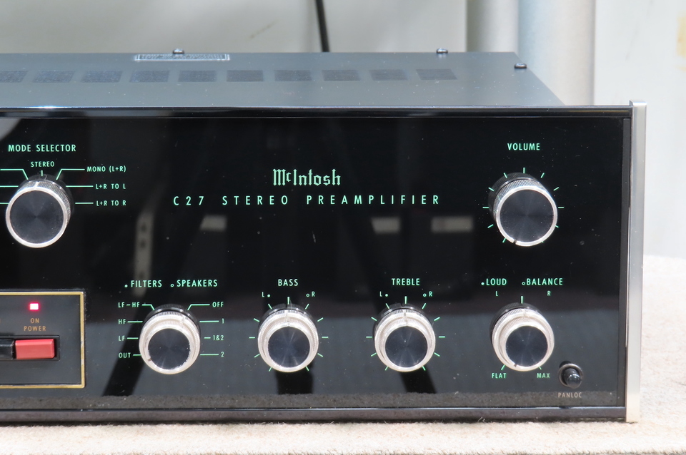 C27 McIntosh - 中古オーディオ 高価買取・販売 ハイファイ堂
