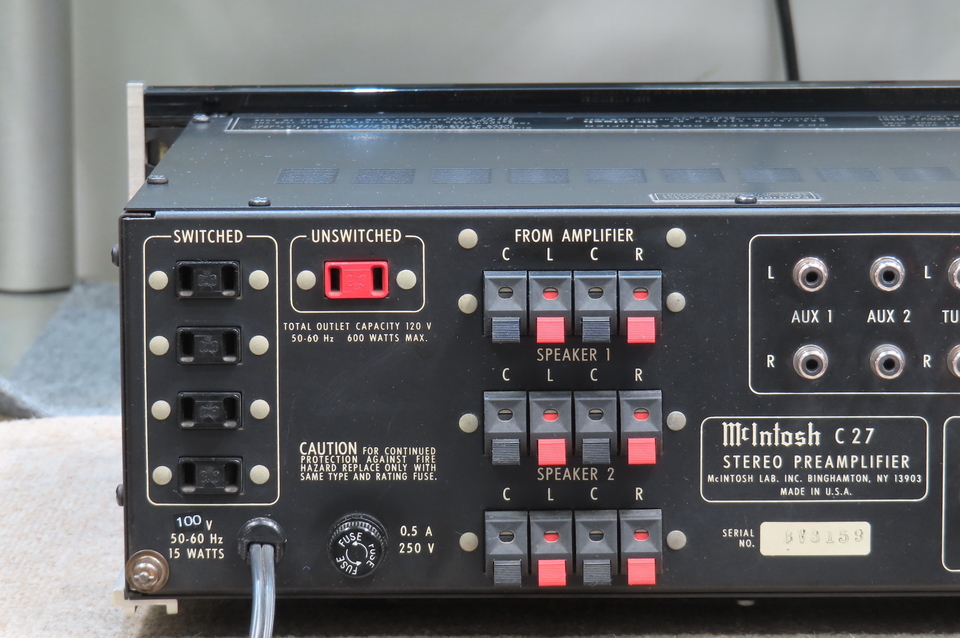 C27 McIntosh - 中古オーディオ 高価買取・販売 ハイファイ堂