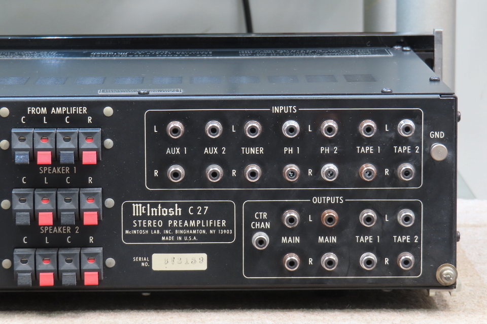 y*a様 Macintosh c27 アンプ　ジャンク C27 McIntosh - 中古オーディオ 高価買取・販売 ハイファイ堂