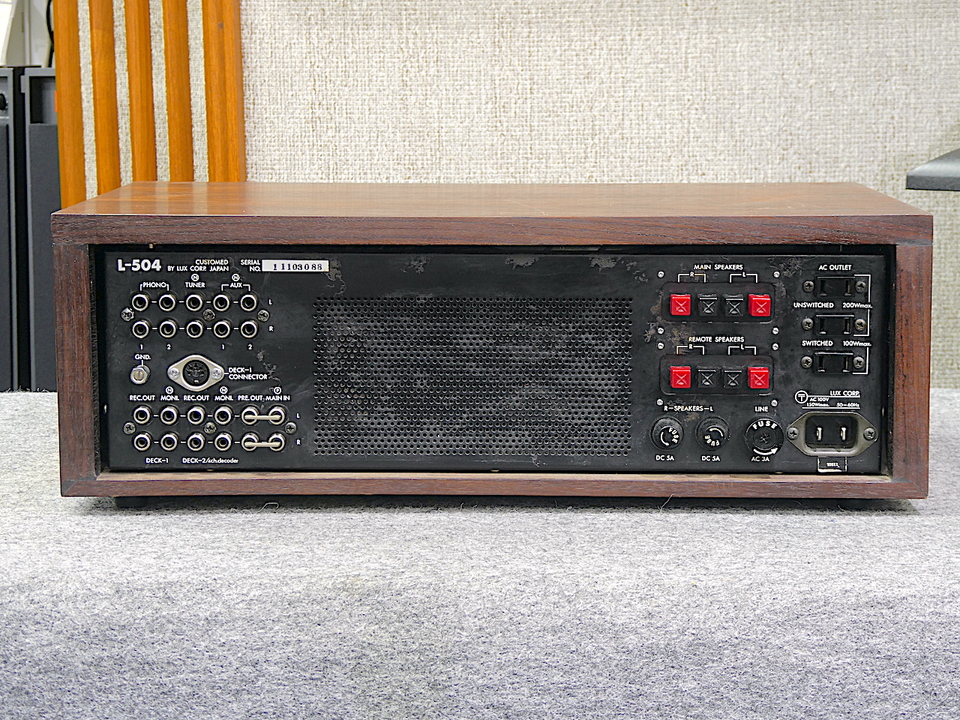 L-504 LUXMAN - 中古オーディオ 高価買取・販売 ハイファイ堂