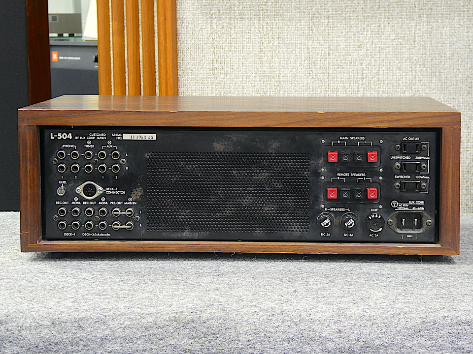 L-504 LUXMAN - 中古オーディオ 高価買取・販売 ハイファイ堂
