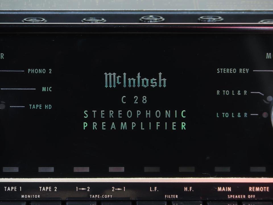 C28 McIntosh - 中古オーディオ 高価買取・販売 ハイファイ堂