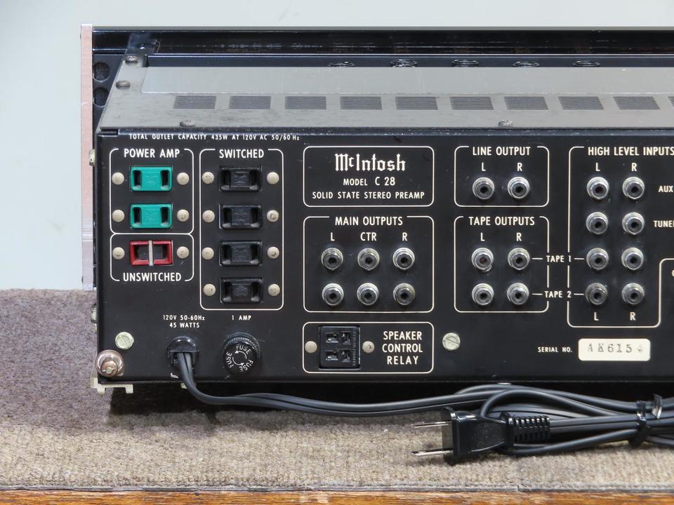 C28 McIntosh - 中古オーディオ 高価買取・販売 ハイファイ堂