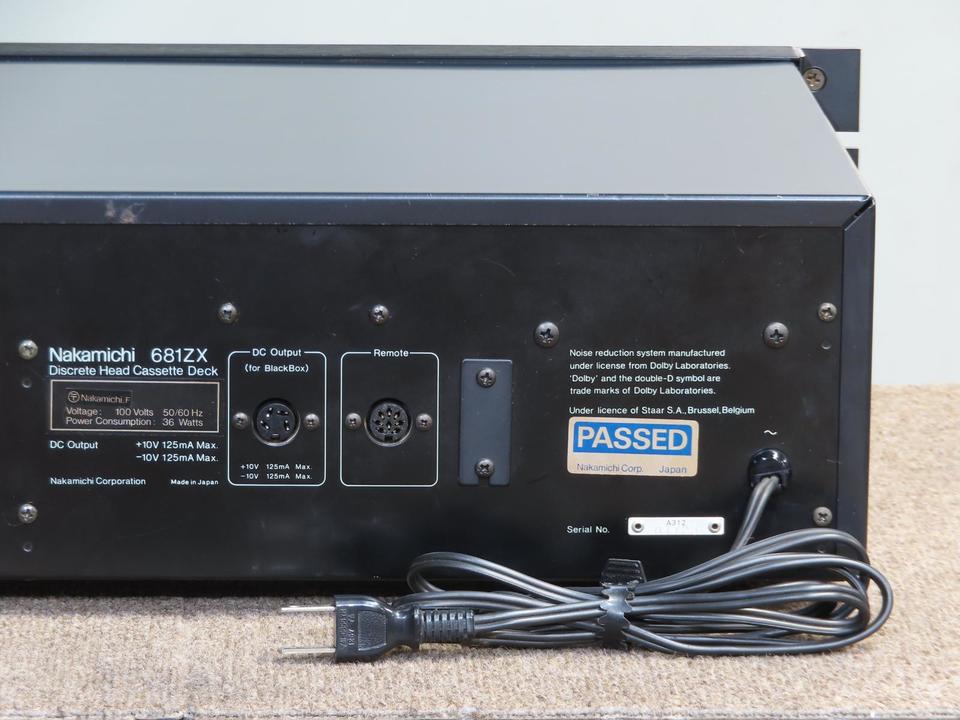681ZX Nakamichi - 中古オーディオ 高価買取・販売 ハイファイ堂
