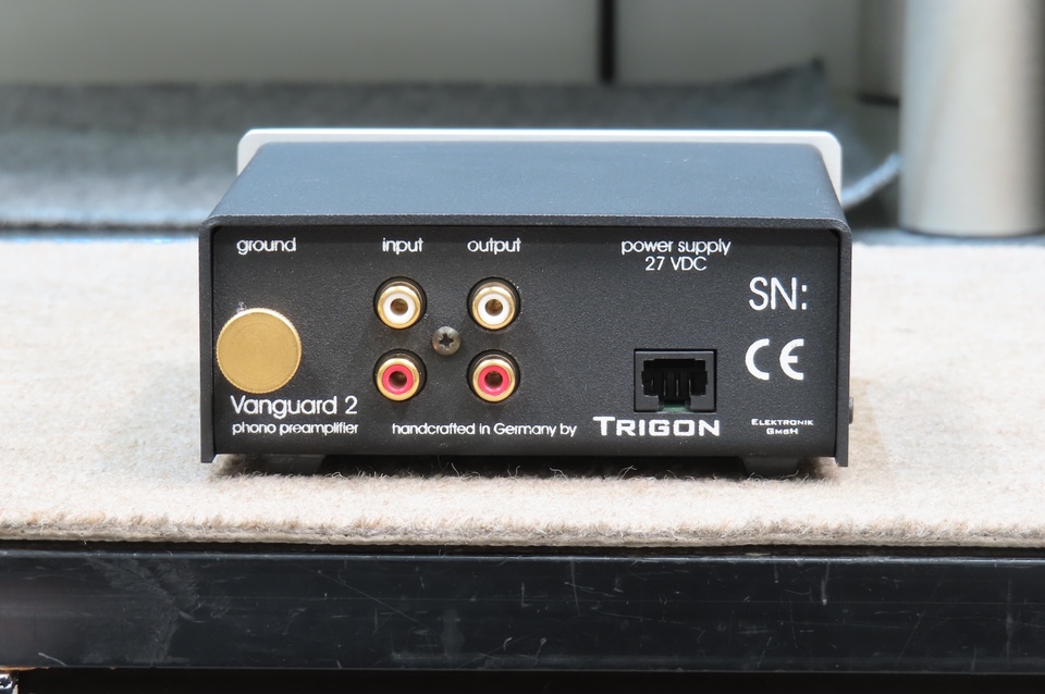 専用出品　TRIGON フォノイコライザー VANGUARD II トライゴン TRIGON VANGUARD Ⅱ フォノイコライザー 元箱付 @49108