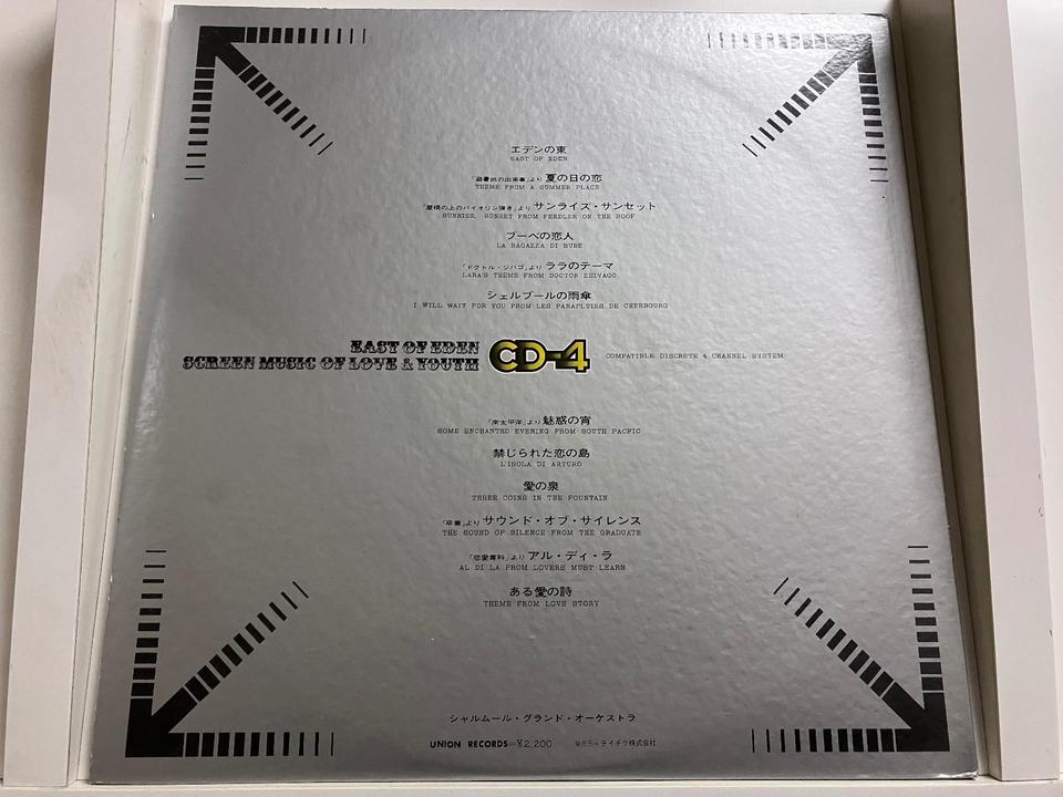 LOVE & YOUTH SCREEN MUSIC レコード 【公式通販】