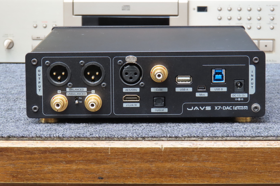 X7-DAC-Femto-MQA JAVS - 中古オーディオ 高価買取・販売 ハイファイ堂