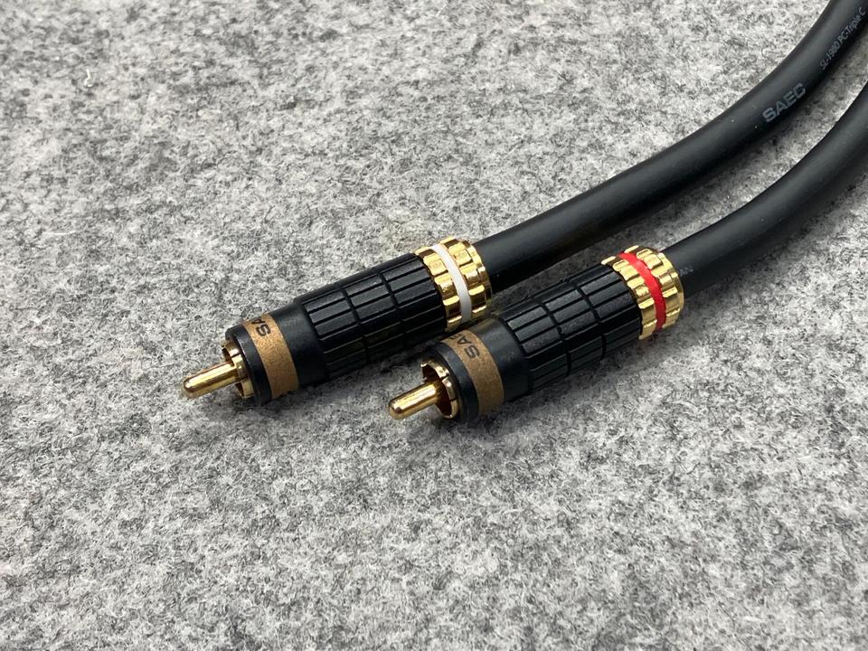 SAEC SL-1980 PC-Triple サエク RCAケーブル C導体 ペア 1.8m 音響機材