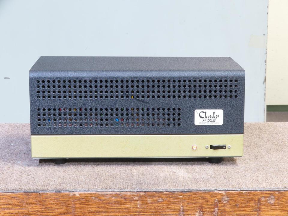 Chriskit P-35 パワーアンプ 完動品 【公式通販】