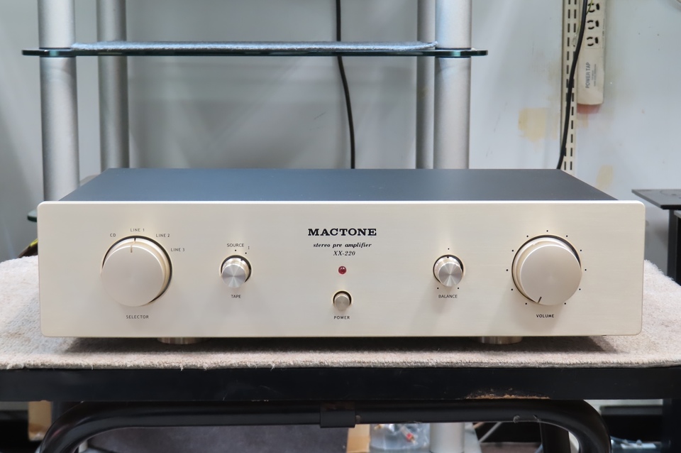 XX-220 MACTONE - 中古オーディオ 高価買取・販売 ハイファイ堂