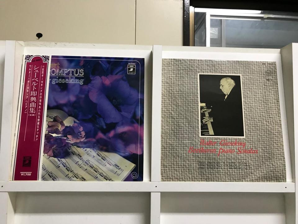 ヴァルター・ギーゼキング（東芝音楽工業・AB・赤盤・MONO）5枚セット