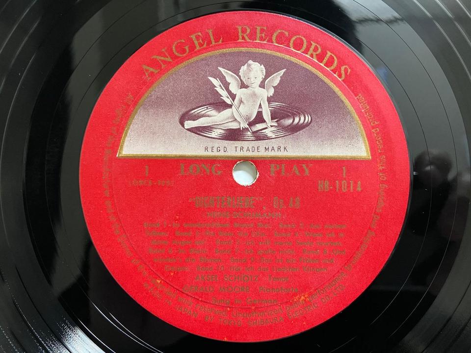 ANGEL RECORDS 東京芝浦電気(HB規格/10インチ/MONO/金文字)5枚セット
