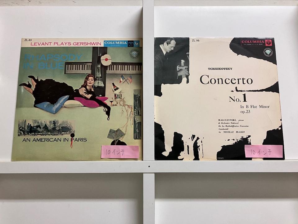ピアノ作品(COLUMBIA ZL規格/10インチ盤/MONO)5枚セット - 中古
