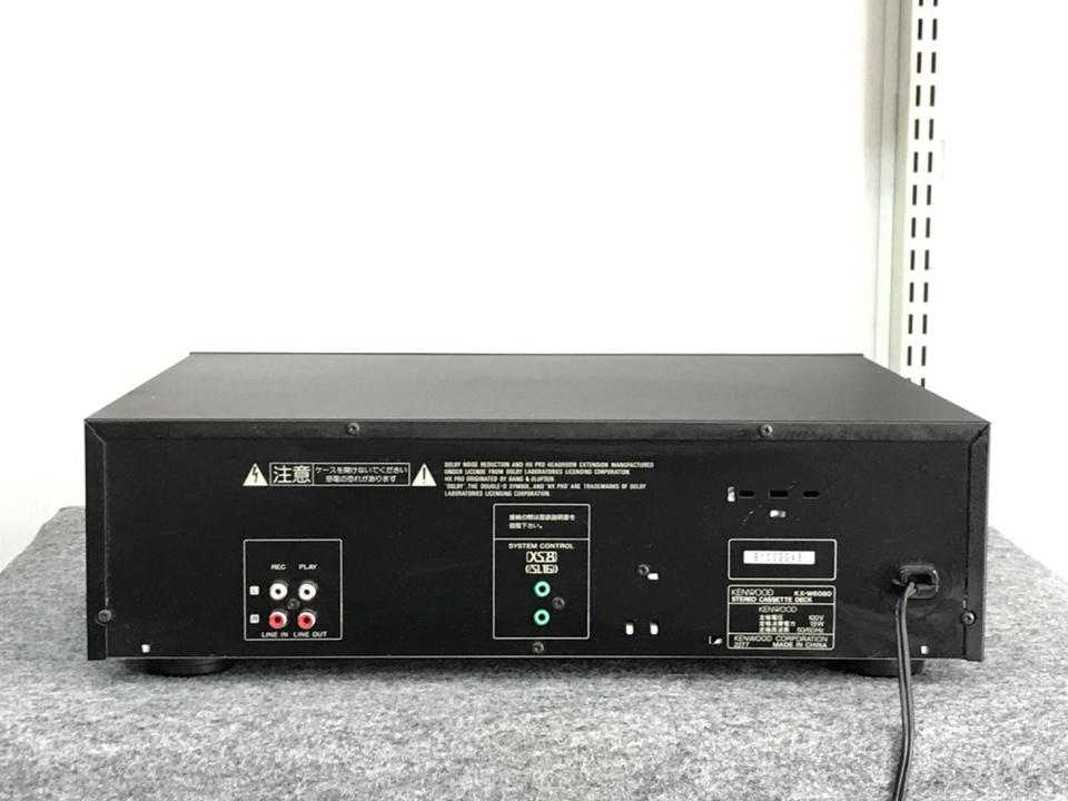 KENWOOD ステレオカセットデッキ KX-W6080 美品メンテナンス整備済み
