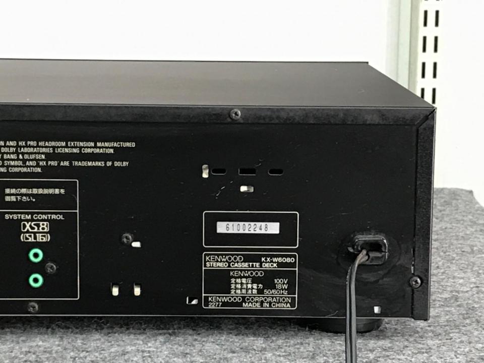 KX-W6080 KENWOOD - 中古オーディオ 高価買取・販売 ハイファイ堂