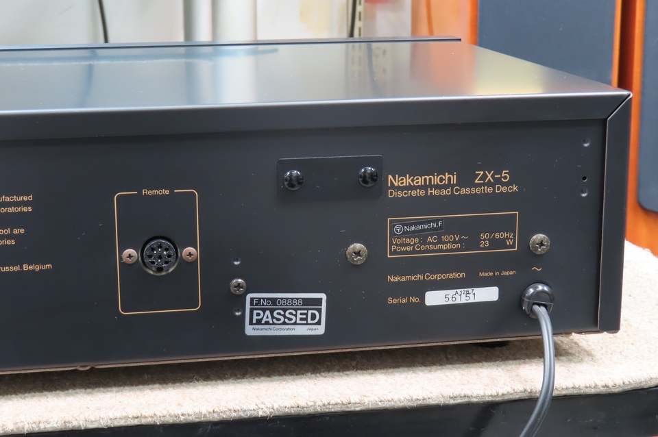 ZX-5 NAKAMICHI - 中古オーディオ 高価買取・販売 ハイファイ堂