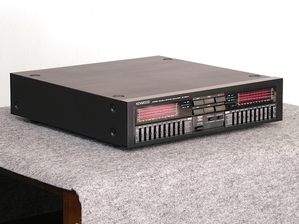KENWOOD ケンウッド グラフィックイコライザー GE-900W オーディオ GE-900W KENWOOD - 中古オーディオ 高価買取・販売 ハイファイ堂