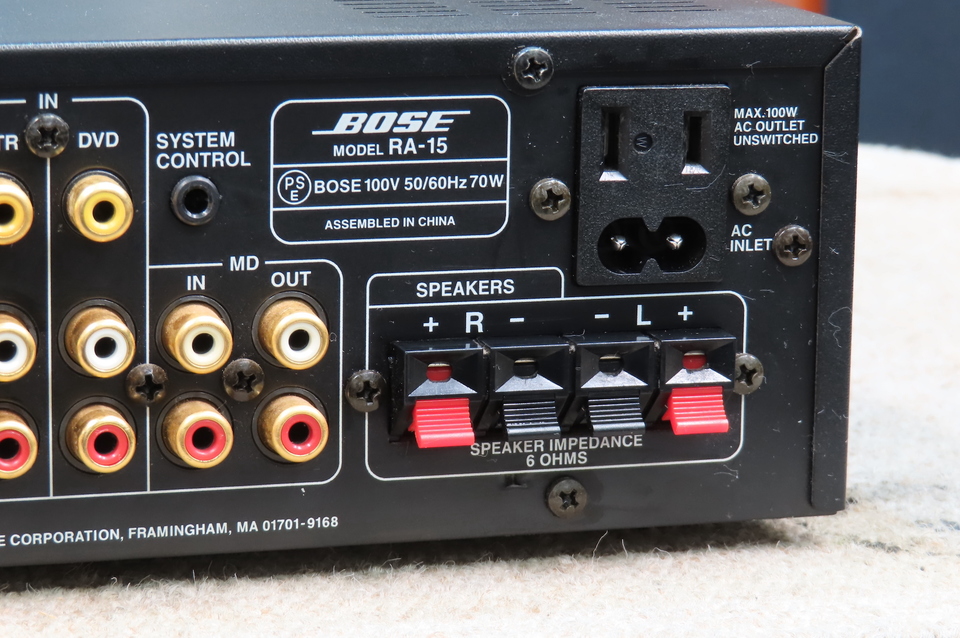 RA-15 BOSE - 中古オーディオ 高価買取・販売 ハイファイ堂