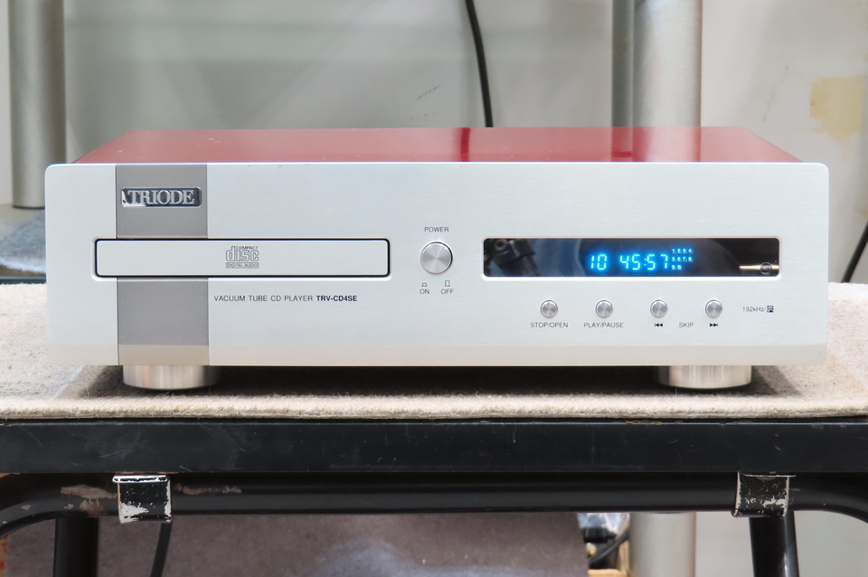 Triode トライオード TRV-CD4SE Vacuumtube CD Player 真空管CDプレイヤー TRV-CD4SE TRIODE - 中古オーディオ 高価買取・販売 ハイファイ堂