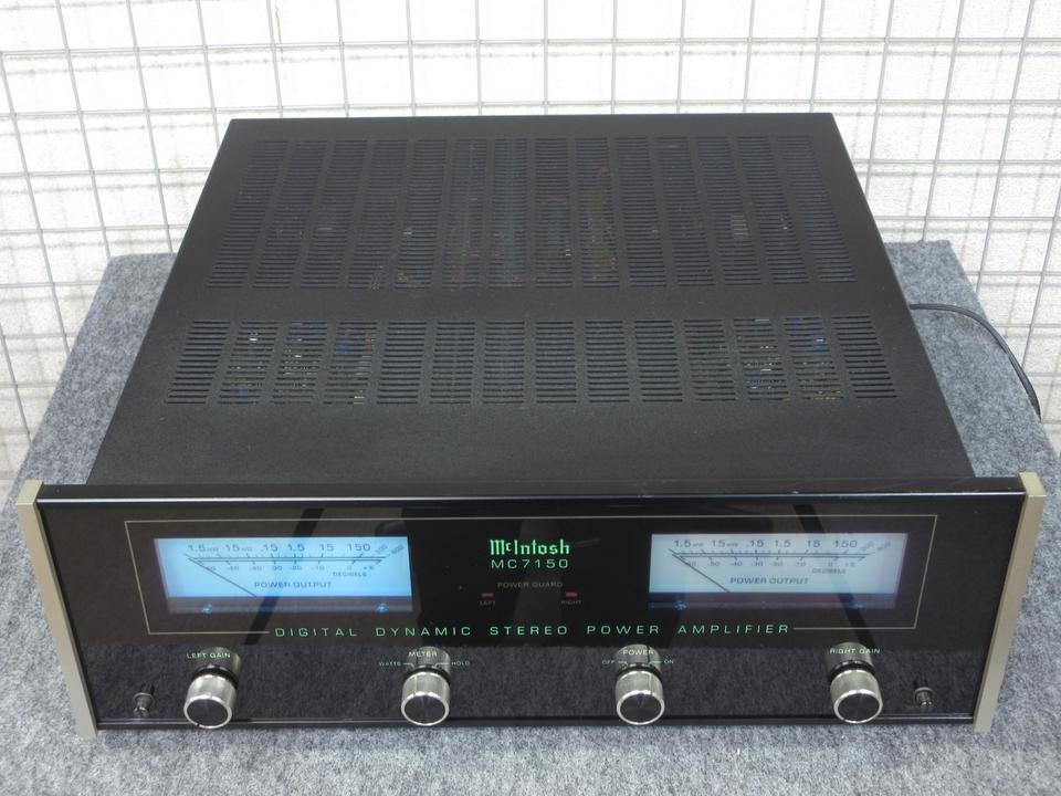 McIntosh MC7150 中古パワーアンプ　綺麗な方かと　ランプ交換済み品 MC7150 McIntosh - 中古オーディオ 高価買取・販売 ハイファイ堂