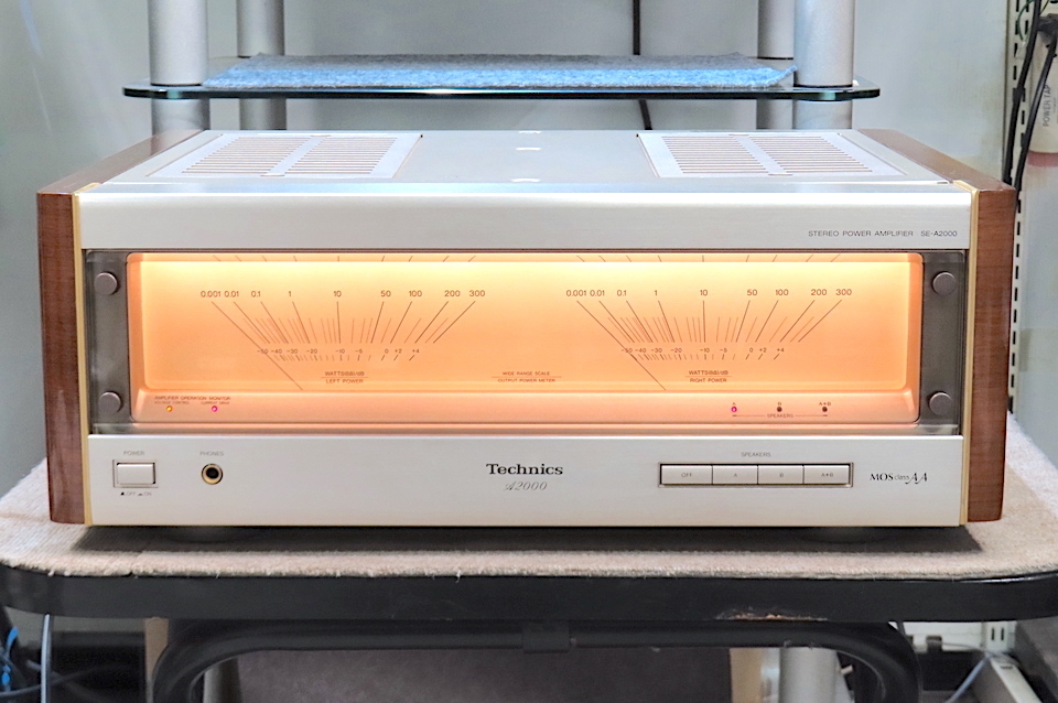 【2023年5月メンテ済み】テクニクスパワーアンプ　SE-A2000 SE-A2000 Technics - 中古オーディオ 高価買取・販売 ハイファイ堂