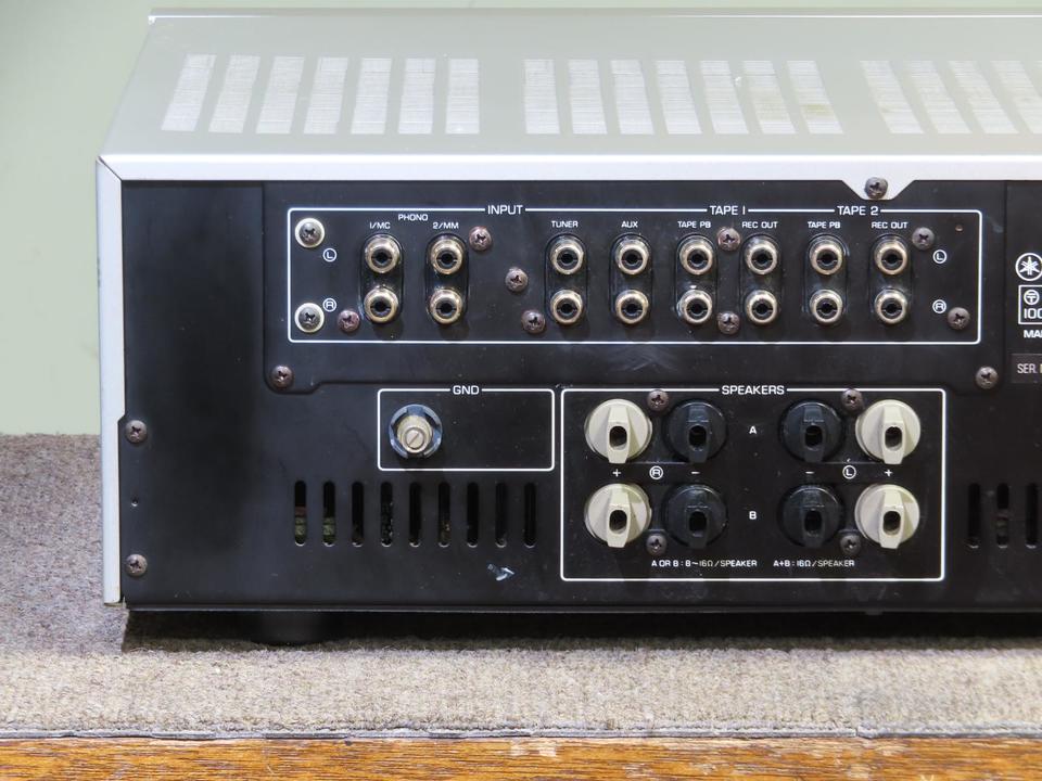 驚愕レストア済超美品！伝説のYAMAHA超高級プリメインアンプA-8 驚愕